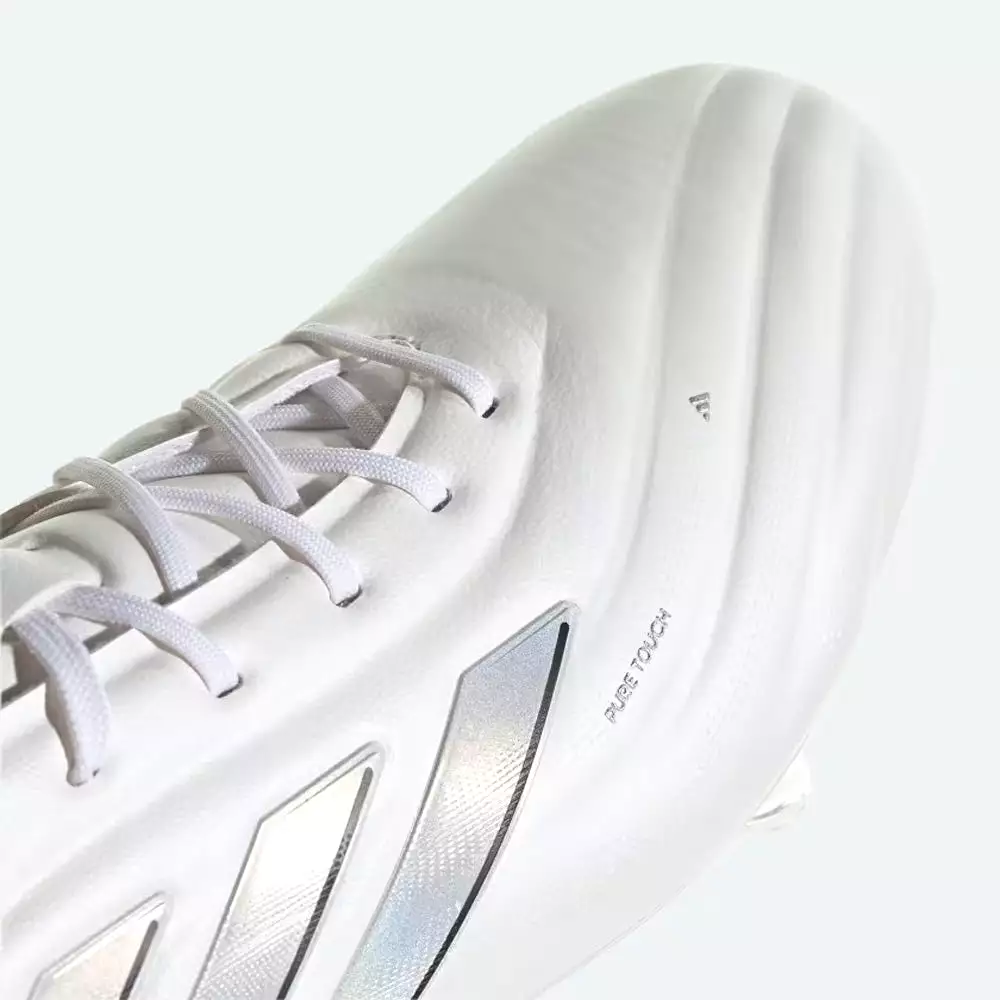 Adidas Copa Pure II Elite FG Football Boots (Cloud White/Cloud White/Silver Metallic)