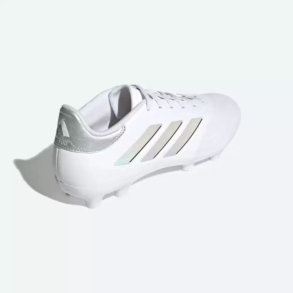 Adidas Copa Pure II League FG Football Boots (Cloud White/Cloud White/Silver Metallic)