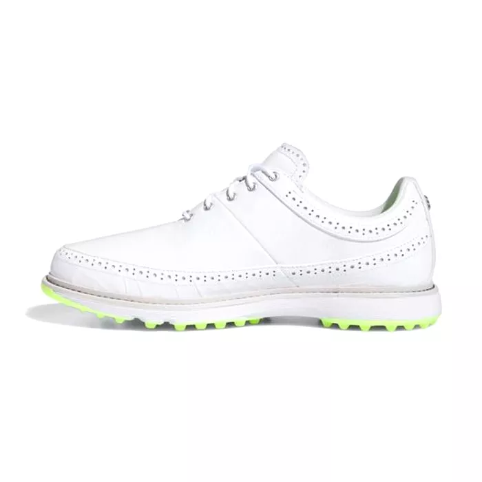 ADIDAS Unisex MC80 MD Spikeless Golf Shoes - Cloud White/Matte Silver