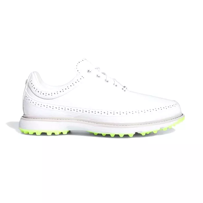 ADIDAS Unisex MC80 MD Spikeless Golf Shoes - Cloud White/Matte Silver