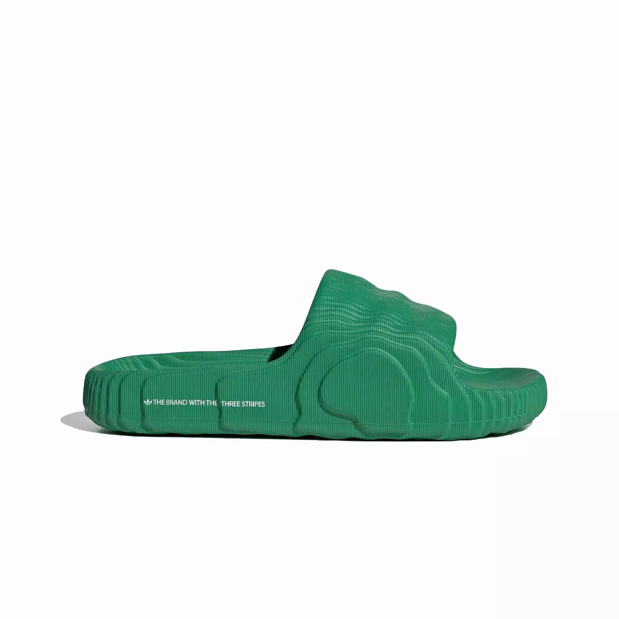 ADILETTE 22 SLIDES 'GREEN / CLOUD WHITE / GREEN'