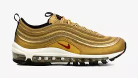 Air Max 97 Gold Bullet Grade School Lifestyle Shoes (Gold)