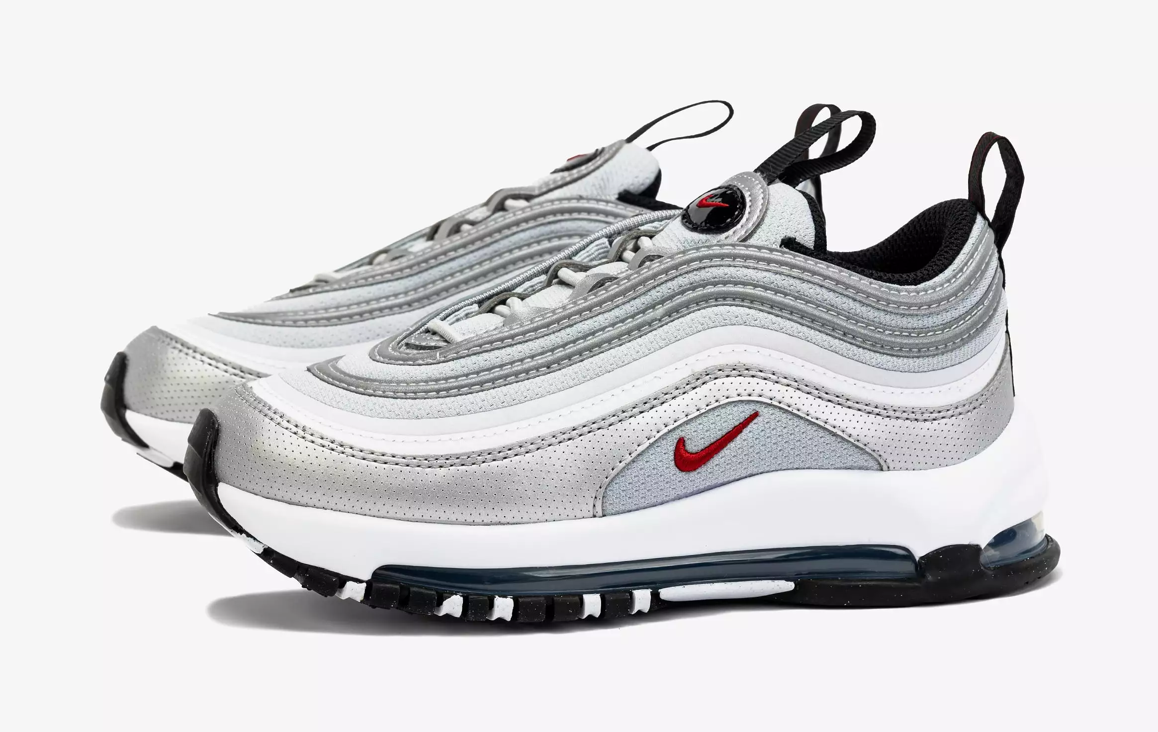 Air Max 97 Silver Bullet Preschool Lifestyle Shoes (Silver)