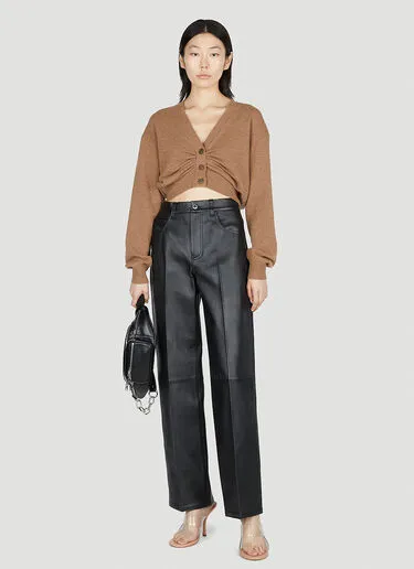 Alexander Wang  |Casual Style Wool Street Style Long Sleeves Cardigans