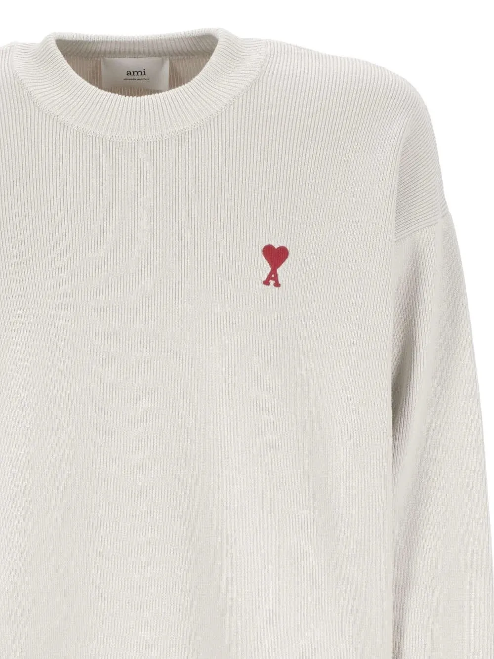 AMI PARIS  |Long Sleeves Plain Logo V-neck & Crew neck