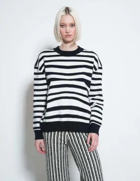 Andy Sweater - Ivory/Black