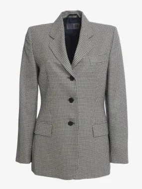 Antonio Fusco Cashmere Vichy Blazer