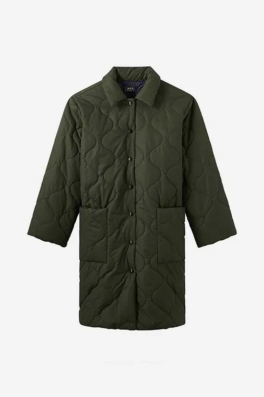 A.P.C. jacket Manteau Sarah women's green color