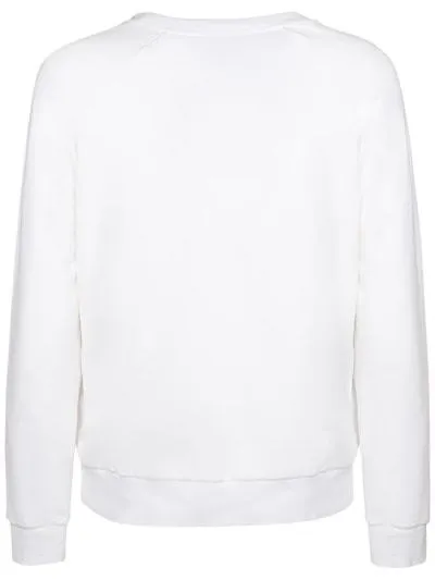 BALMAIN  |Crew Neck Long Sleeves Cotton Logo Luxury Sweatshirts