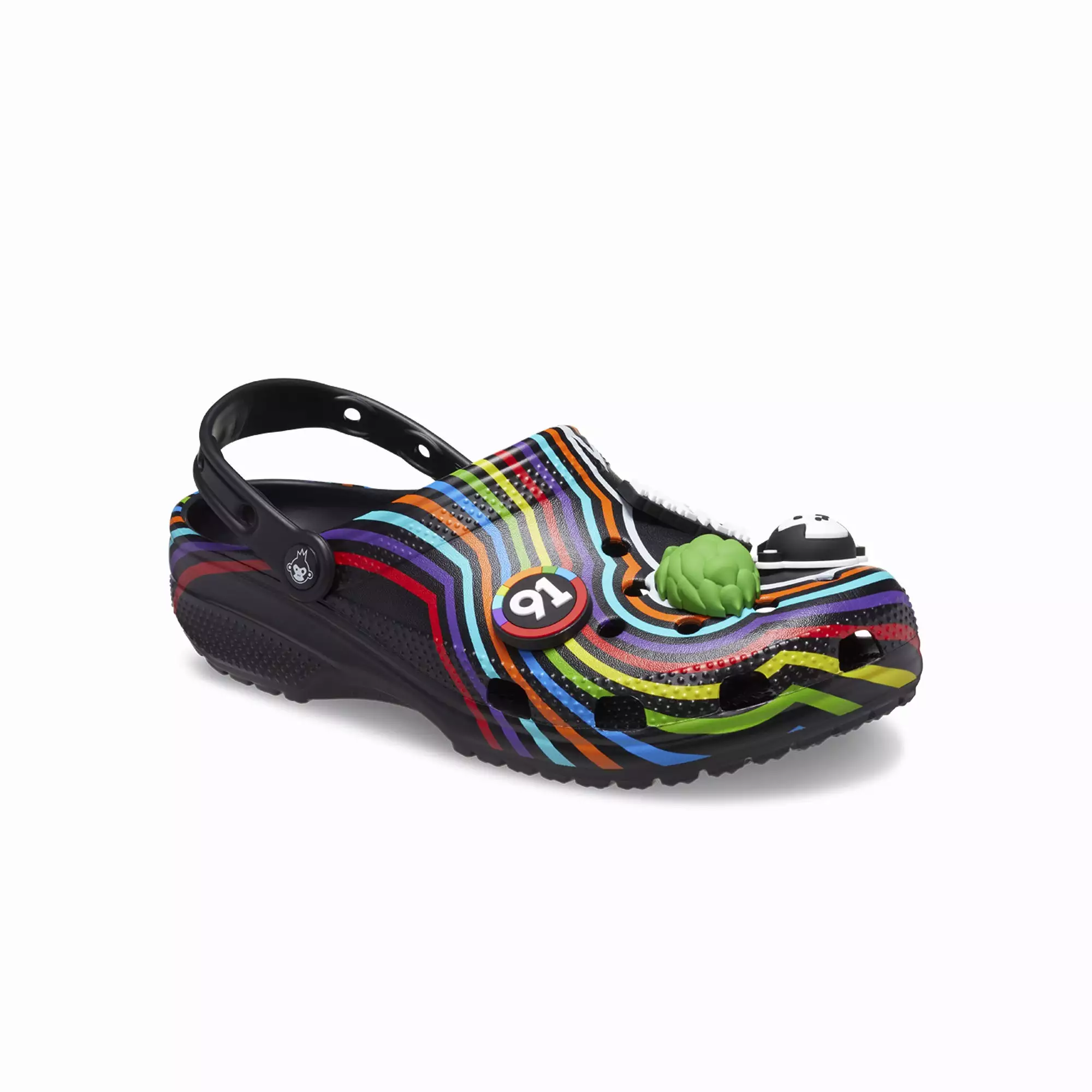 BIRA 91 X CROCS CLASSIC CLOG BLK/MLTI 'BLACK/MULTI'