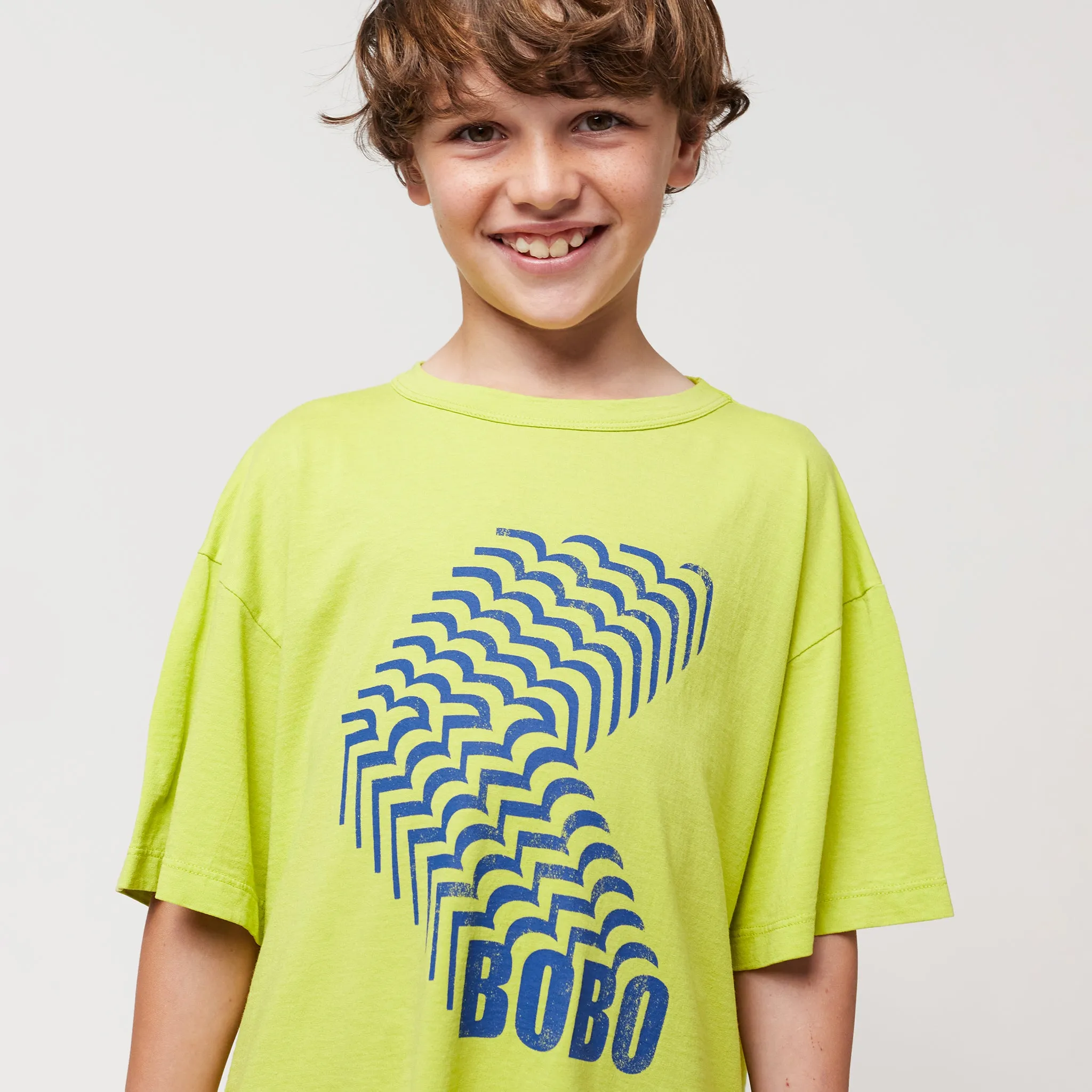 Bobo Choses Child Bobo Shadow T-shirt Green