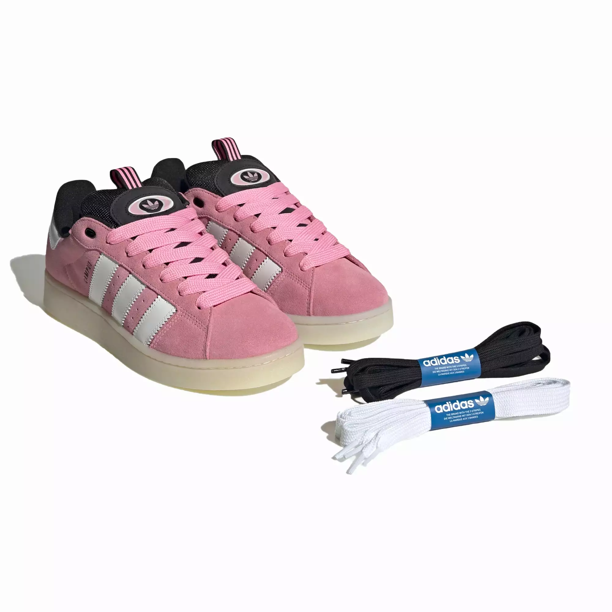 CAMPUS 00S 'PINK GLOW/CLOUD WHITE/CORE BLACK'