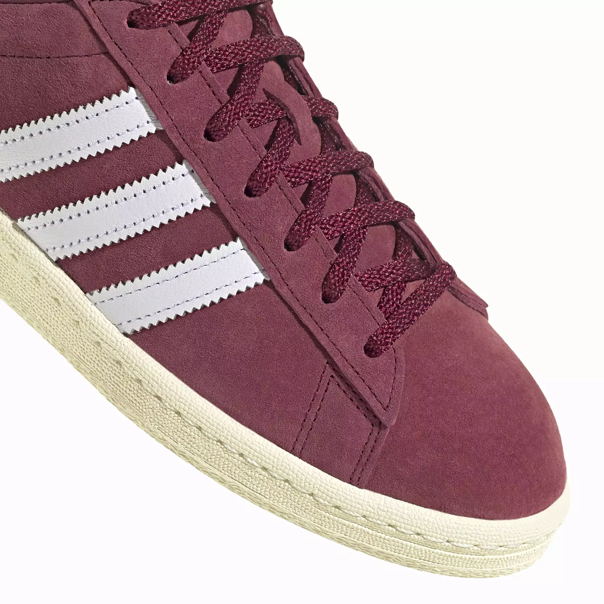 CAMPUS 80S 'BURGUNDY/WHITE'