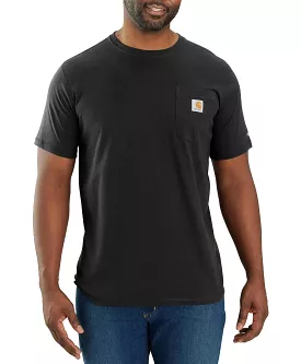 'Carhartt' Men's Force Relaxed Fit Midweight Pocket T-Shirt - Black