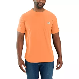 'Carhartt' Men's Force Relaxed Fit Midweight Pocket Tee - Ginger Spice