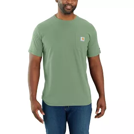 'Carhartt' Men's Force Relaxed Fit Midweight Pocket Tee - Loden Frost