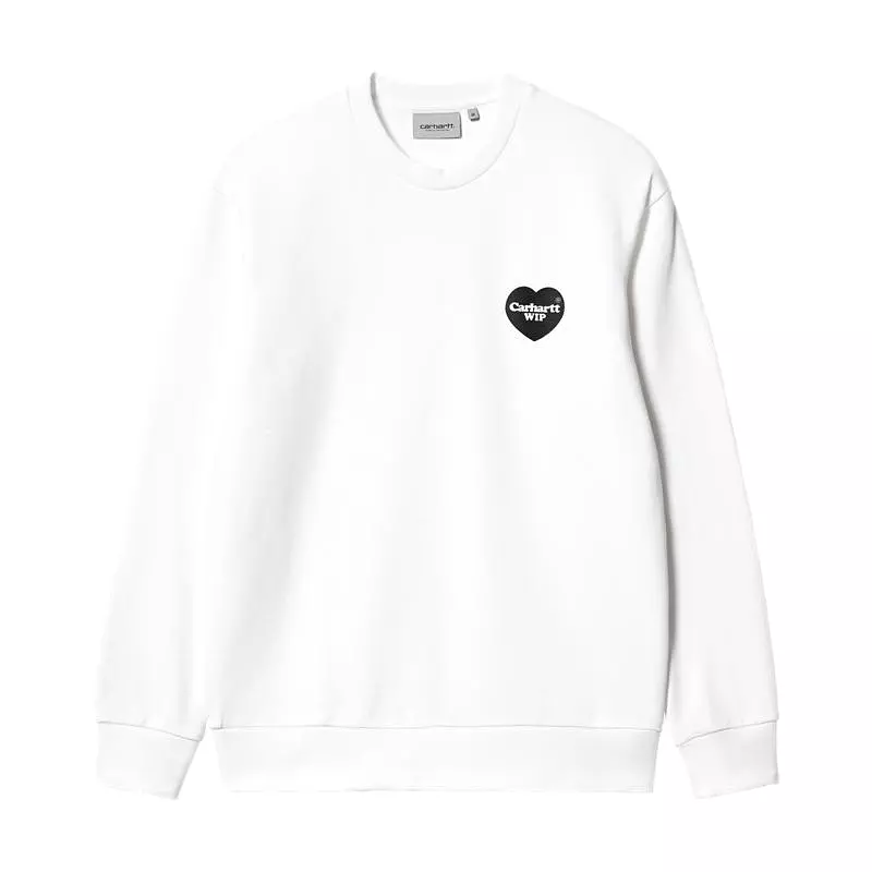 Carhartt WIP Heart Bandana Sweatshirt White/Black