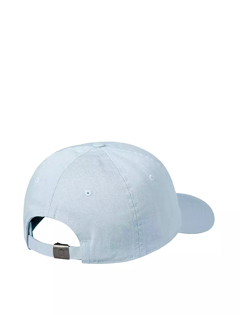 Carhartt WIP Madison Logo Cap Frosted Blue / White