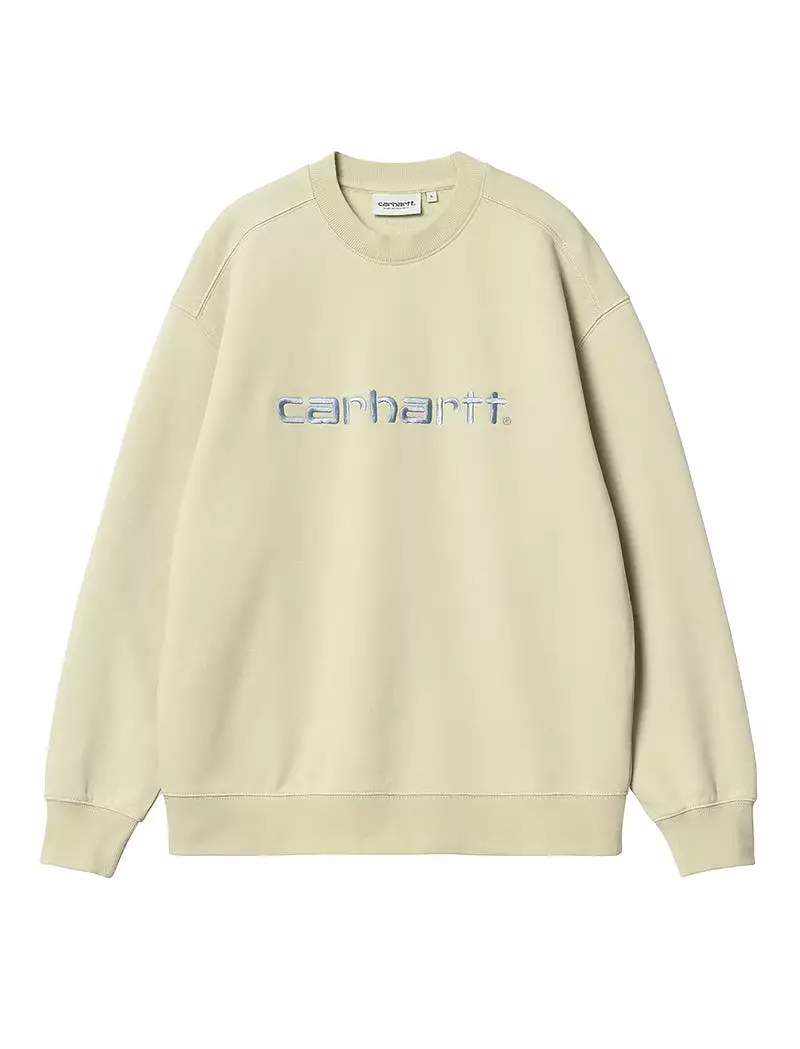 Carhartt WIP Womens Sweat Beryl / Frosted Blue