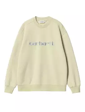 Carhartt WIP Womens Sweat Beryl / Frosted Blue