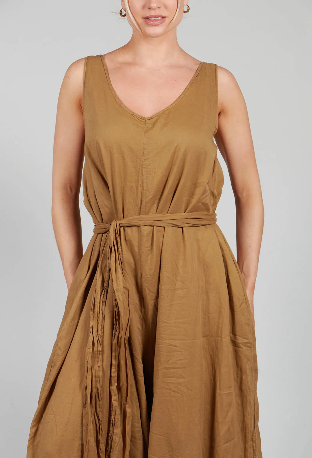 Ceila Jumpsuit in Dried Tobacco