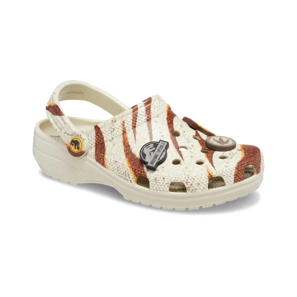 Crocs Adult Jurassic World Classic Clog - Bone