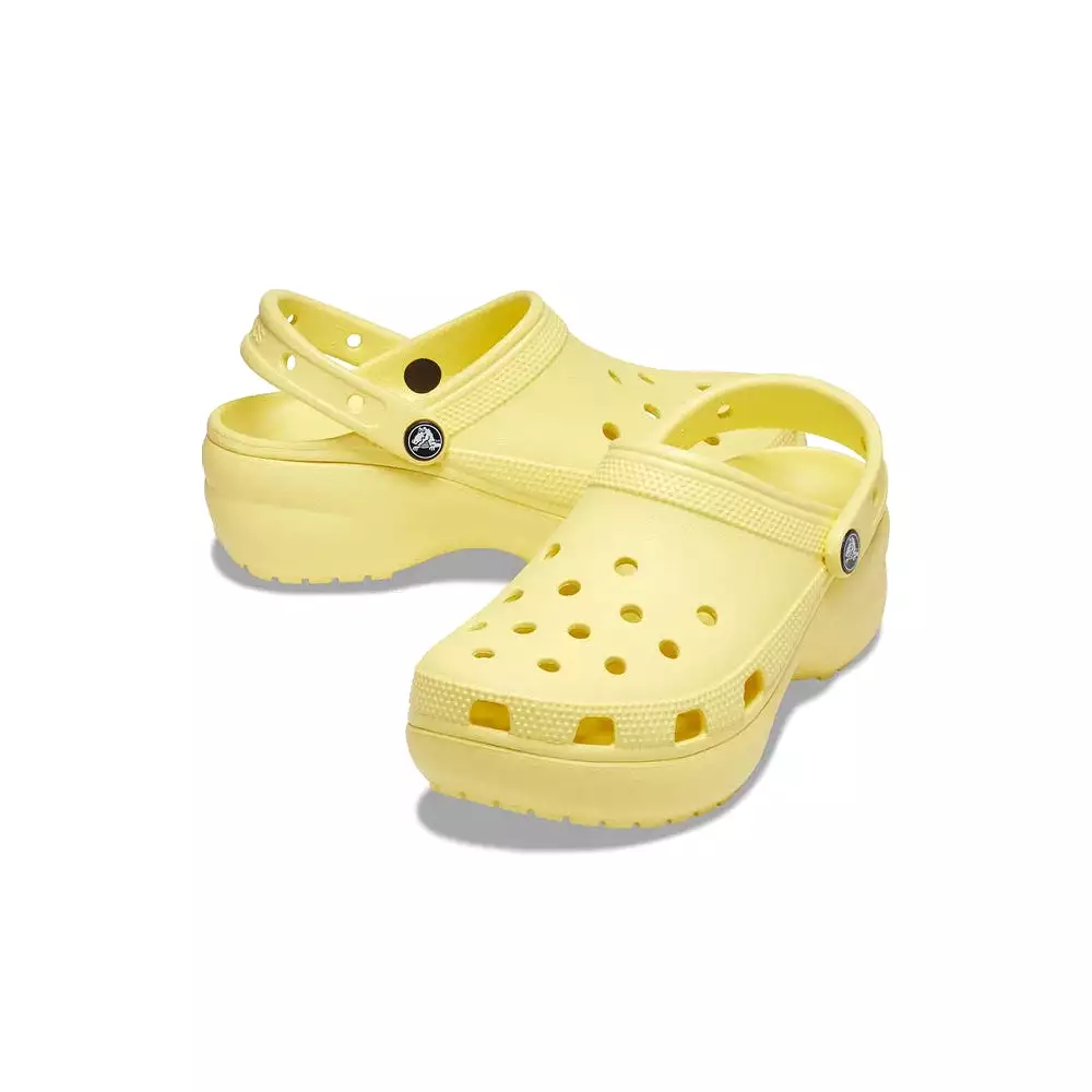 Crocs Classic Platform Clog Banana