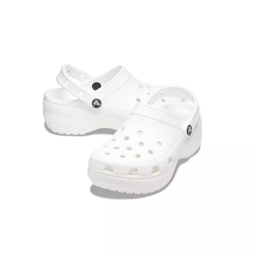 Crocs Classic Platform Clog W White