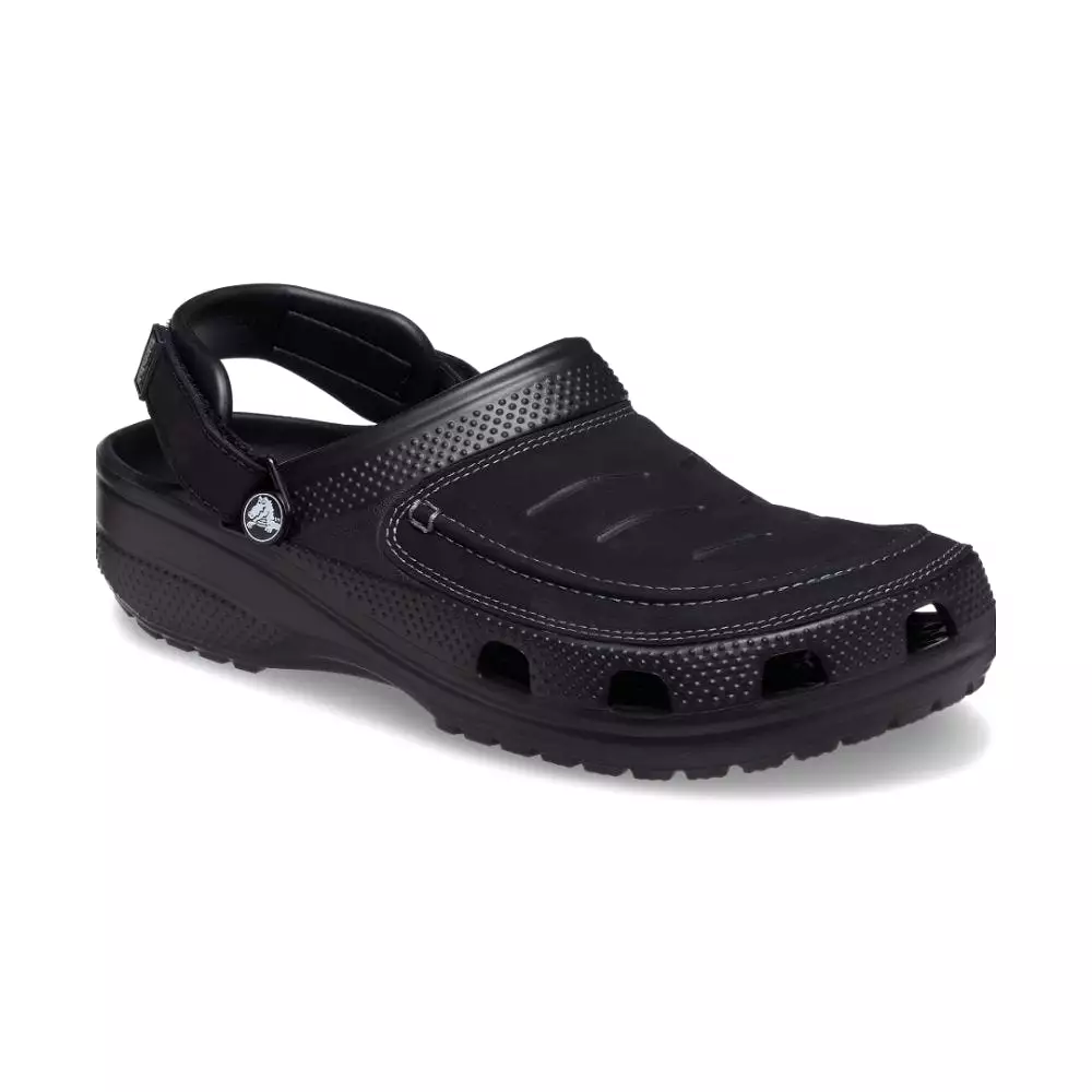 Crocs Men's Classic Yukon Vista II Literide Clog - Black/Slate Grey