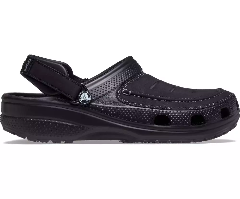 Crocs Men's Classic Yukon Vista II Literide Clog - Black/Slate Grey