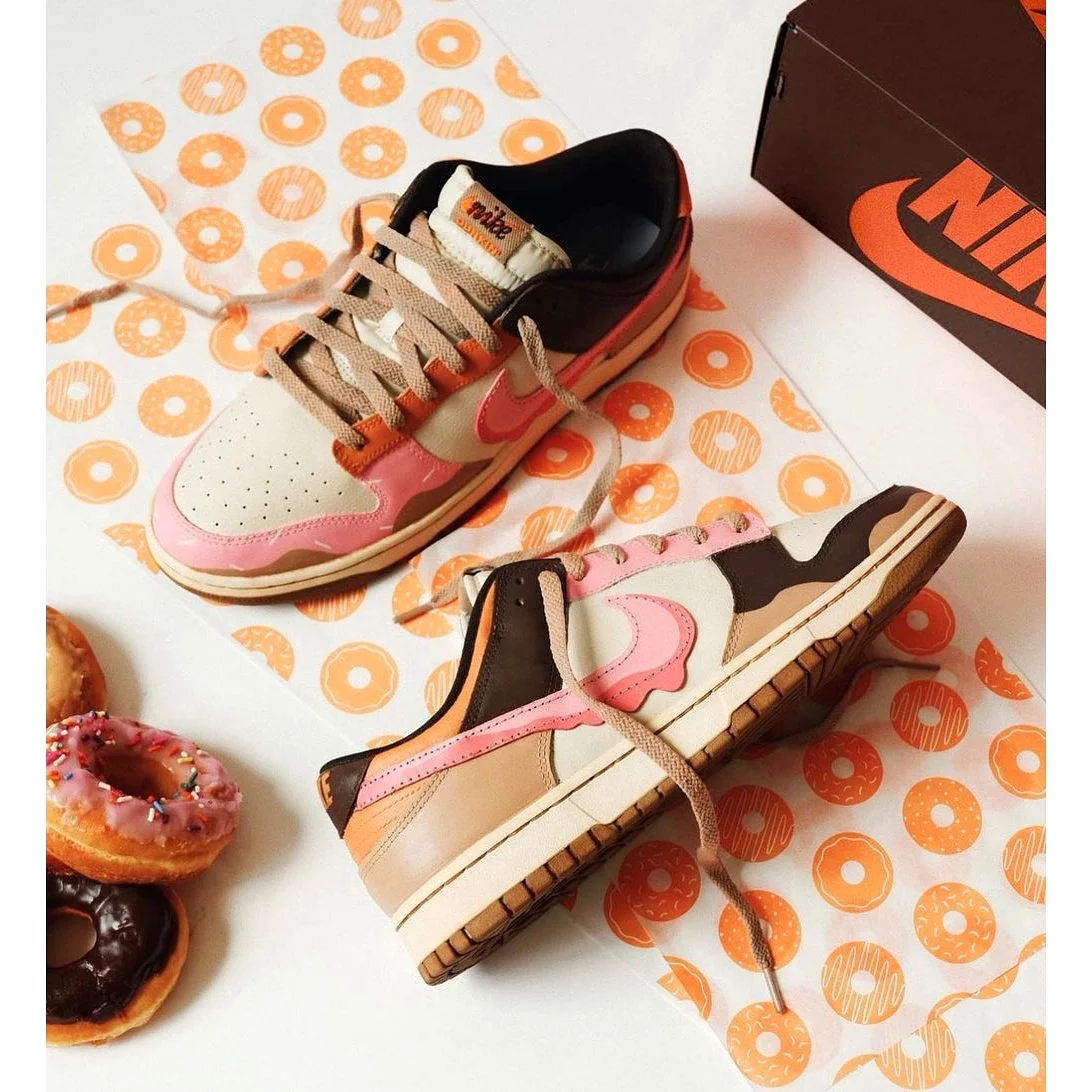 Custom Donut Dunk Low