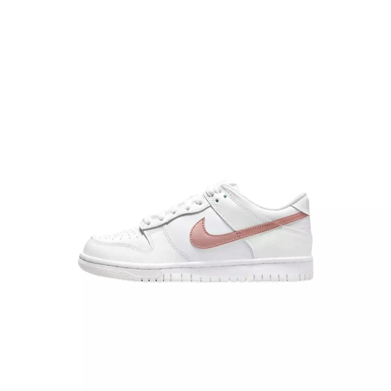 Dunk Low Older Kids' Shoes - White