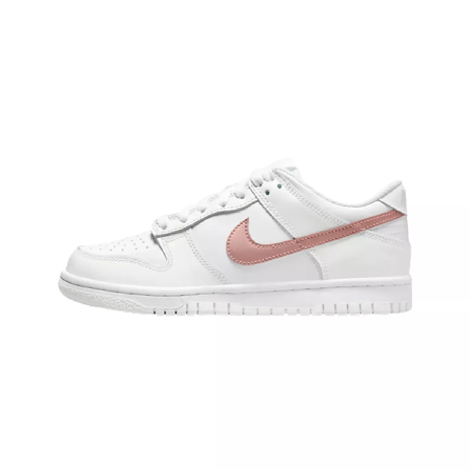 Dunk Low Older Kids' Shoes - White