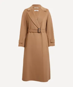 Ebano Double-Breasted Coat