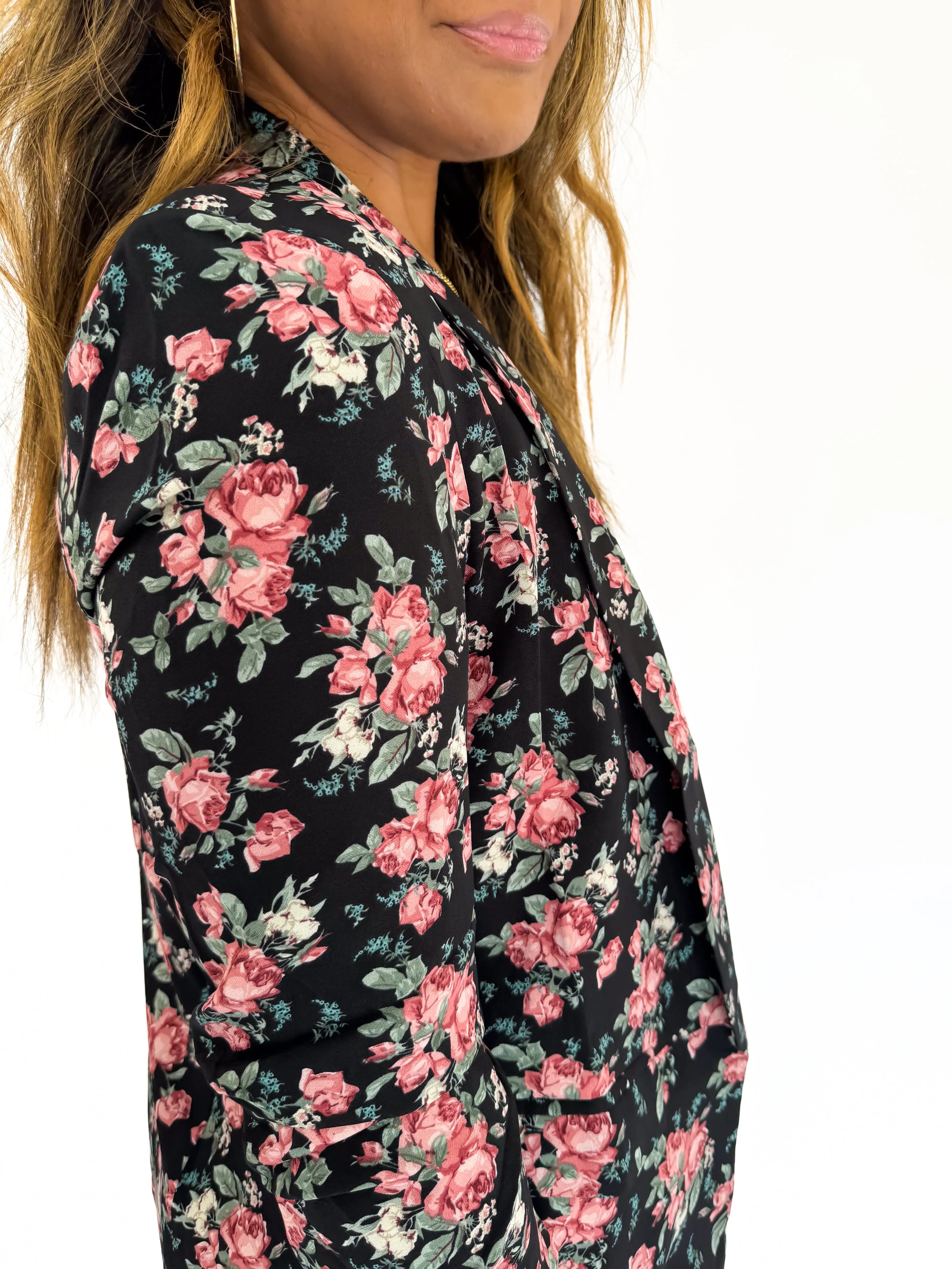 Floral Blazer