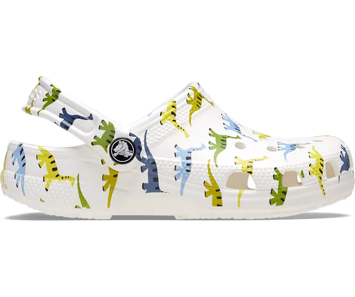 Kids' Character Print Dino Clog