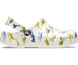 Kids' Character Print Dino Clog