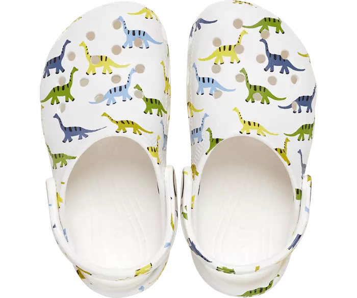 Kids' Character Print Dino Clog