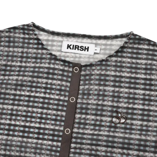 KIRSH  |Unisex Street Style Long Sleeves Logo Cardigans