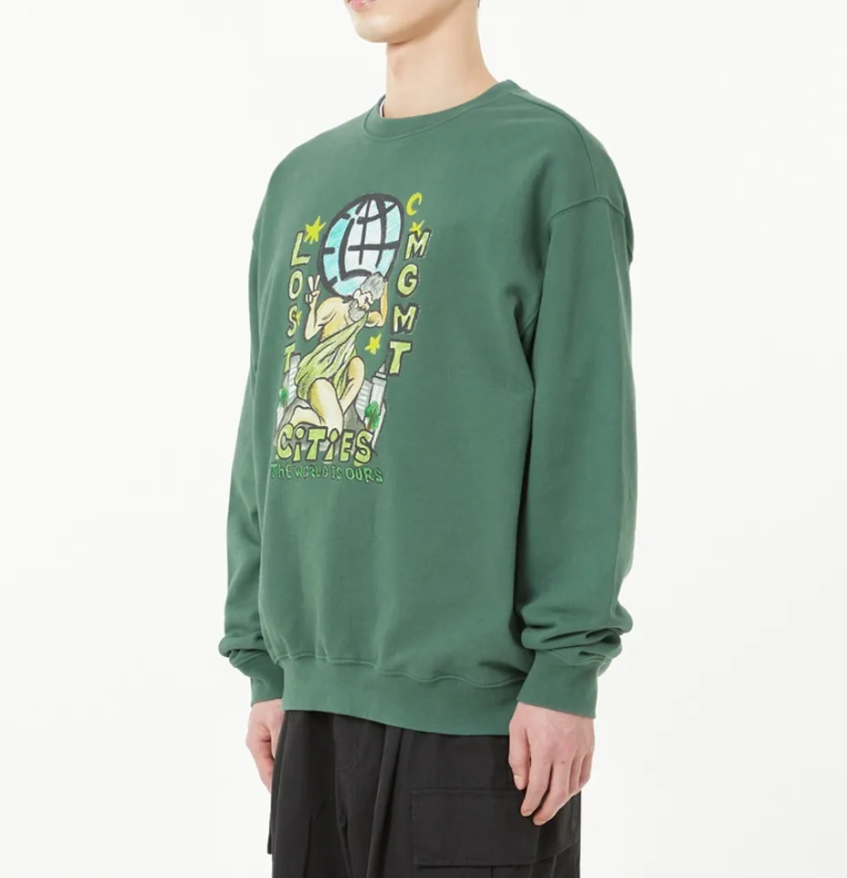 LMC  |[ LMC ]★CRAYON ATLAS SWEATSHIRT