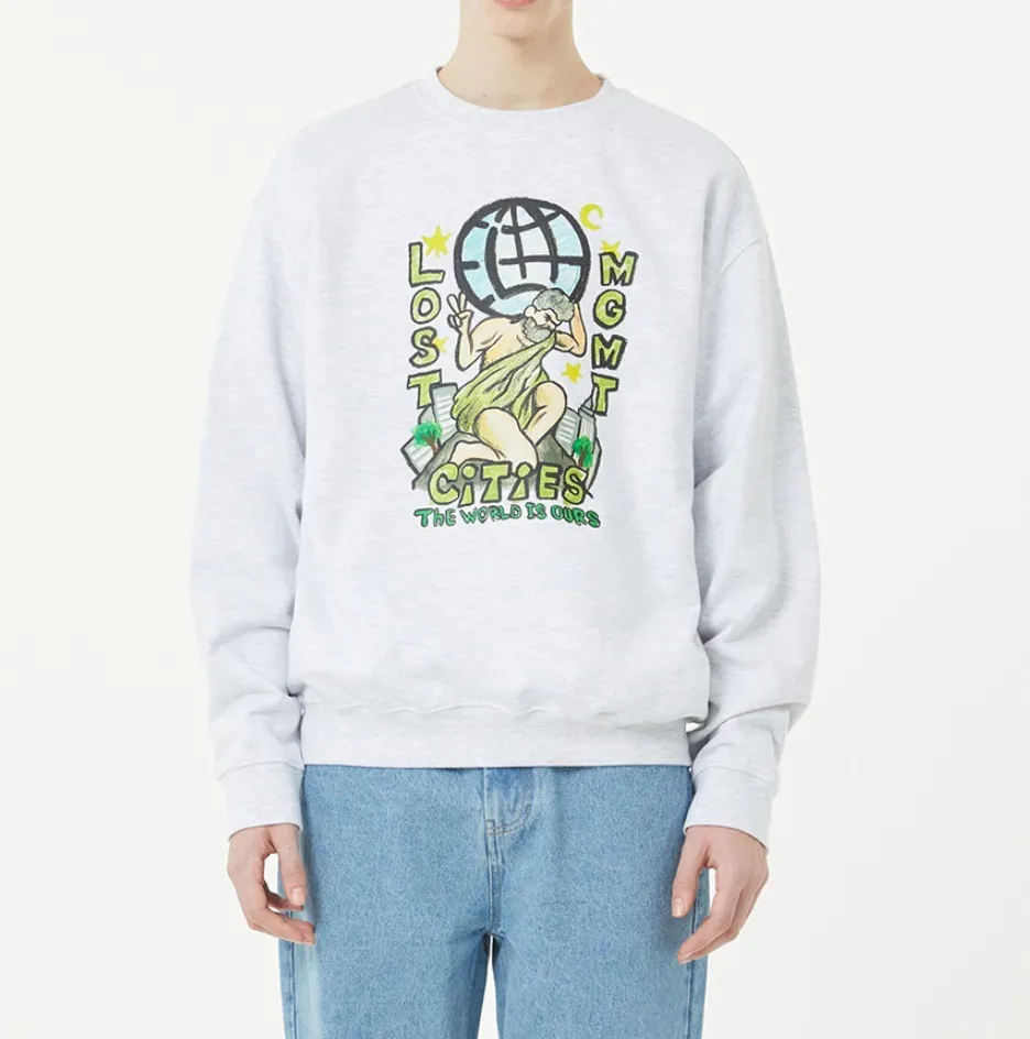 LMC  |[ LMC ]★CRAYON ATLAS SWEATSHIRT