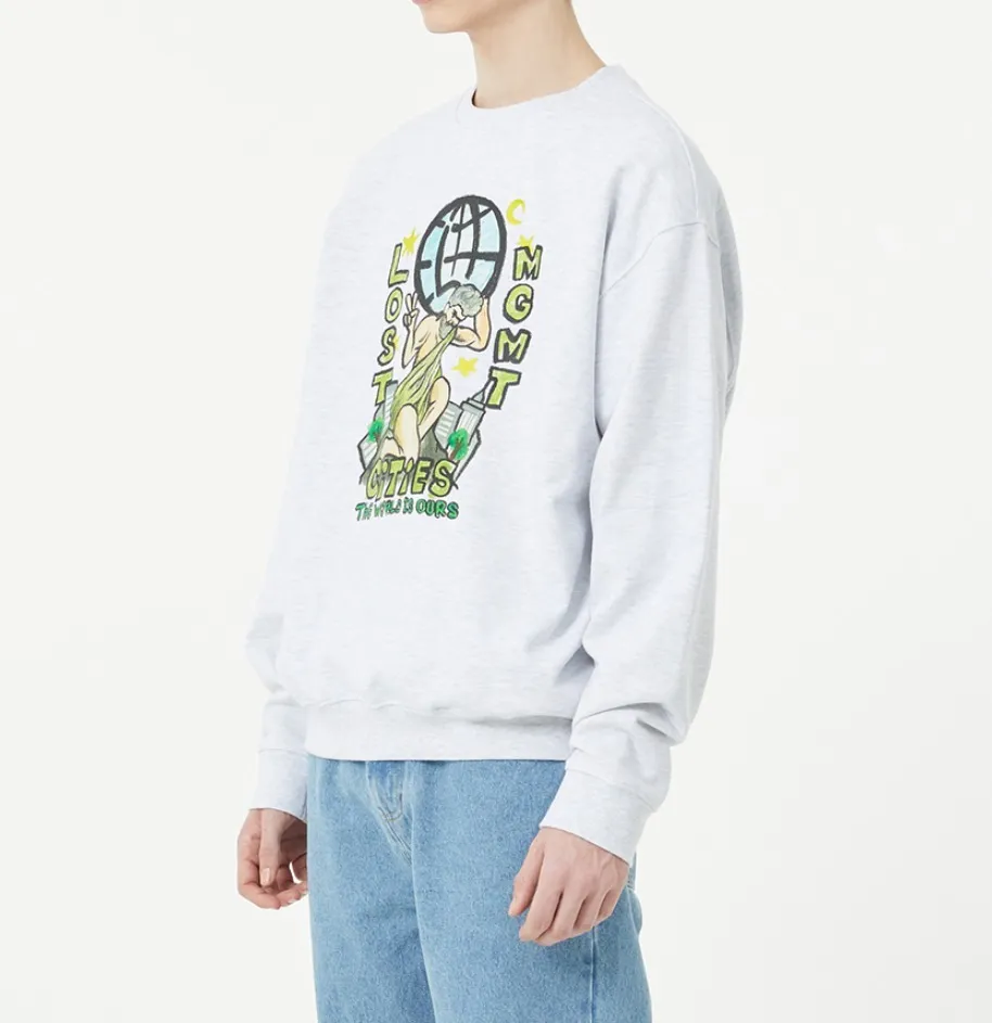 LMC  |[ LMC ]★CRAYON ATLAS SWEATSHIRT