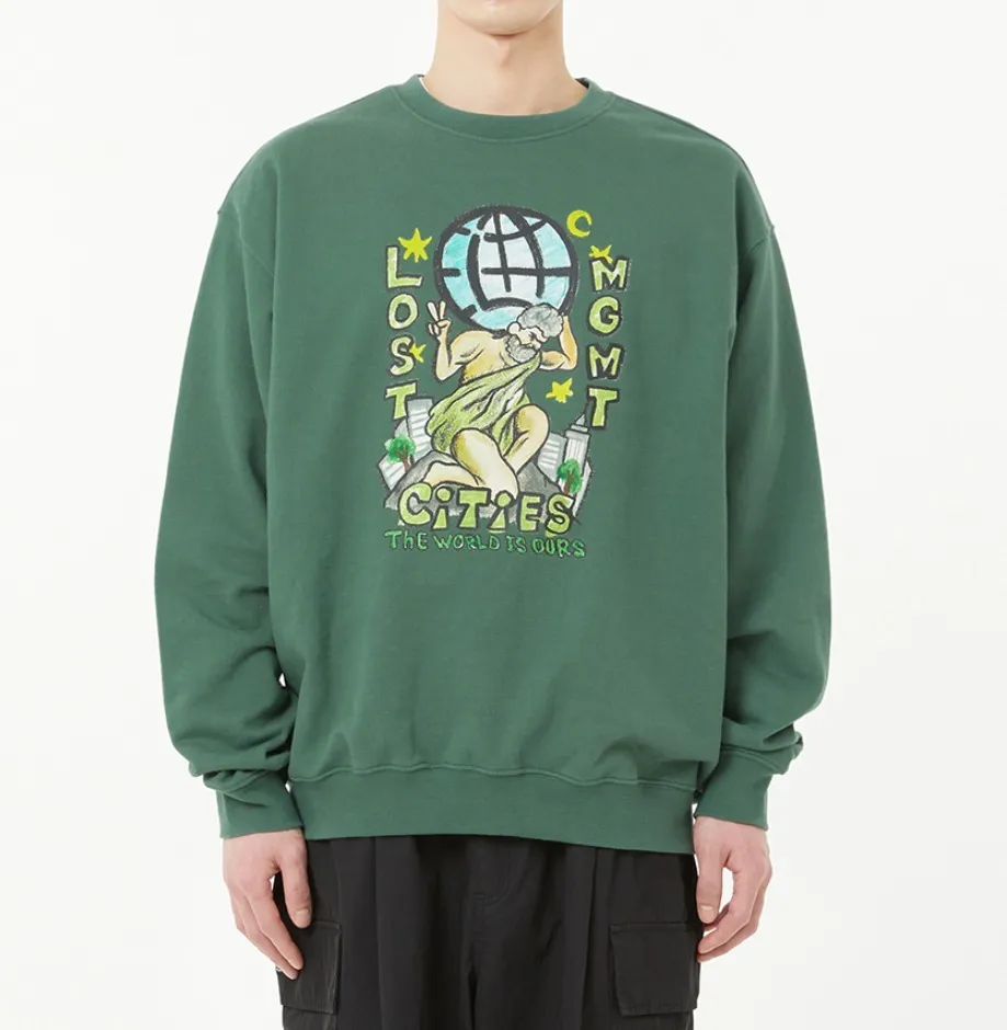 LMC  |[ LMC ]★CRAYON ATLAS SWEATSHIRT