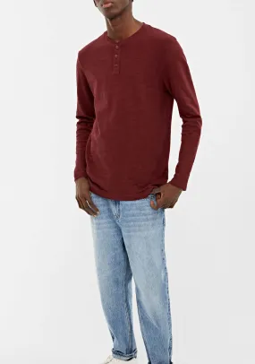 Long-sleeved essential polo shirt