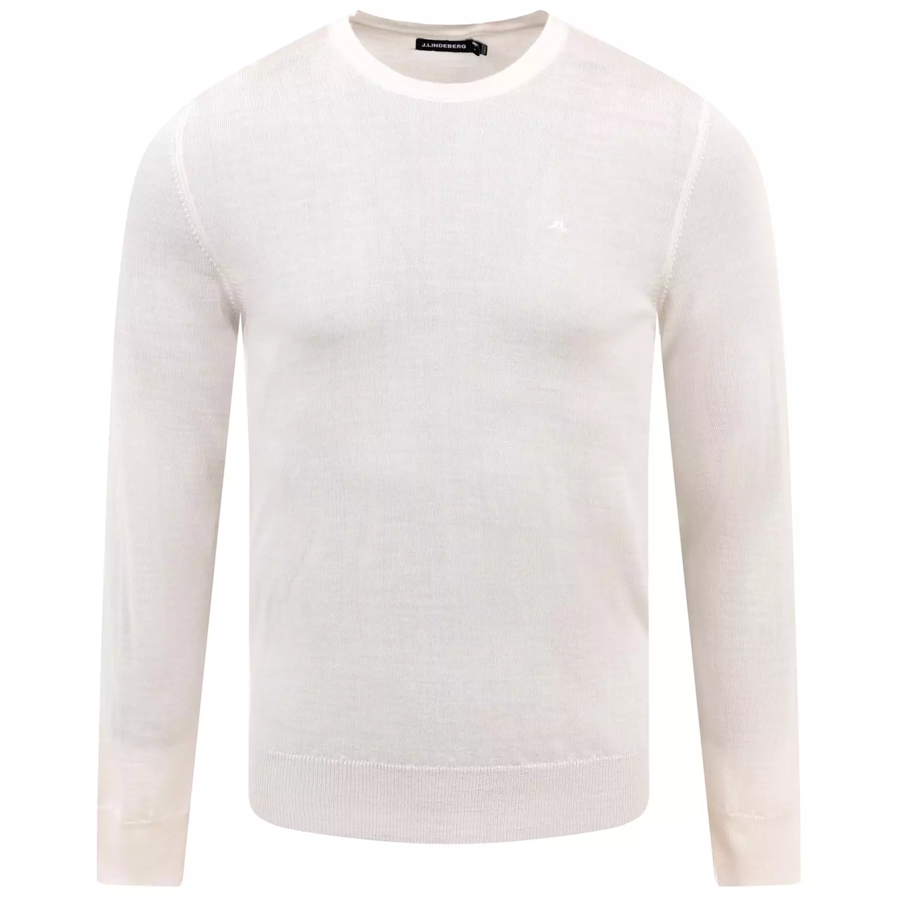 Lyle Merino Crew Neck Sweater Cloud White - SS24