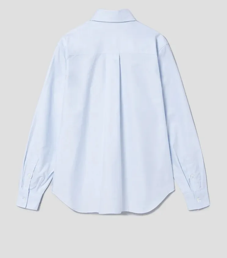 MAISON KITSUNE  |Street Style Long Sleeves Plain Logo Shirts & Blouses