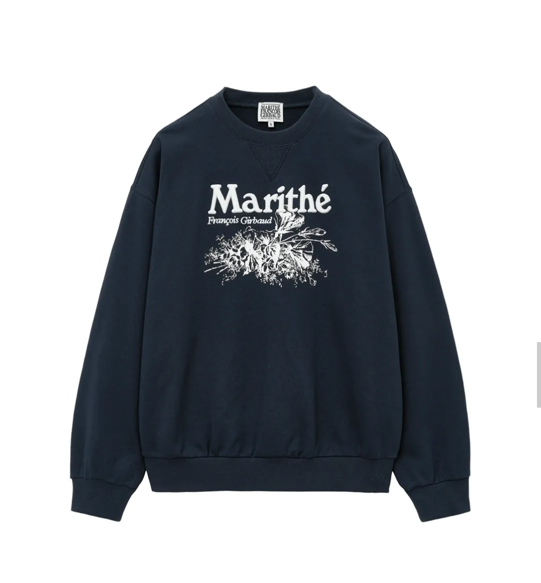 Marithe + Francois Girbaud  |Unisex Street Style Long Sleeves Cotton Logo Sweatshirts