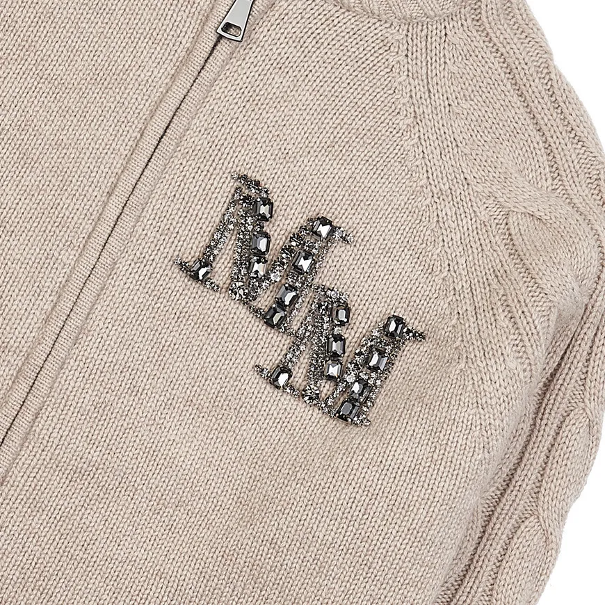 MaxMara  |Street Style Long Sleeves Office Style Formal Style  Logo