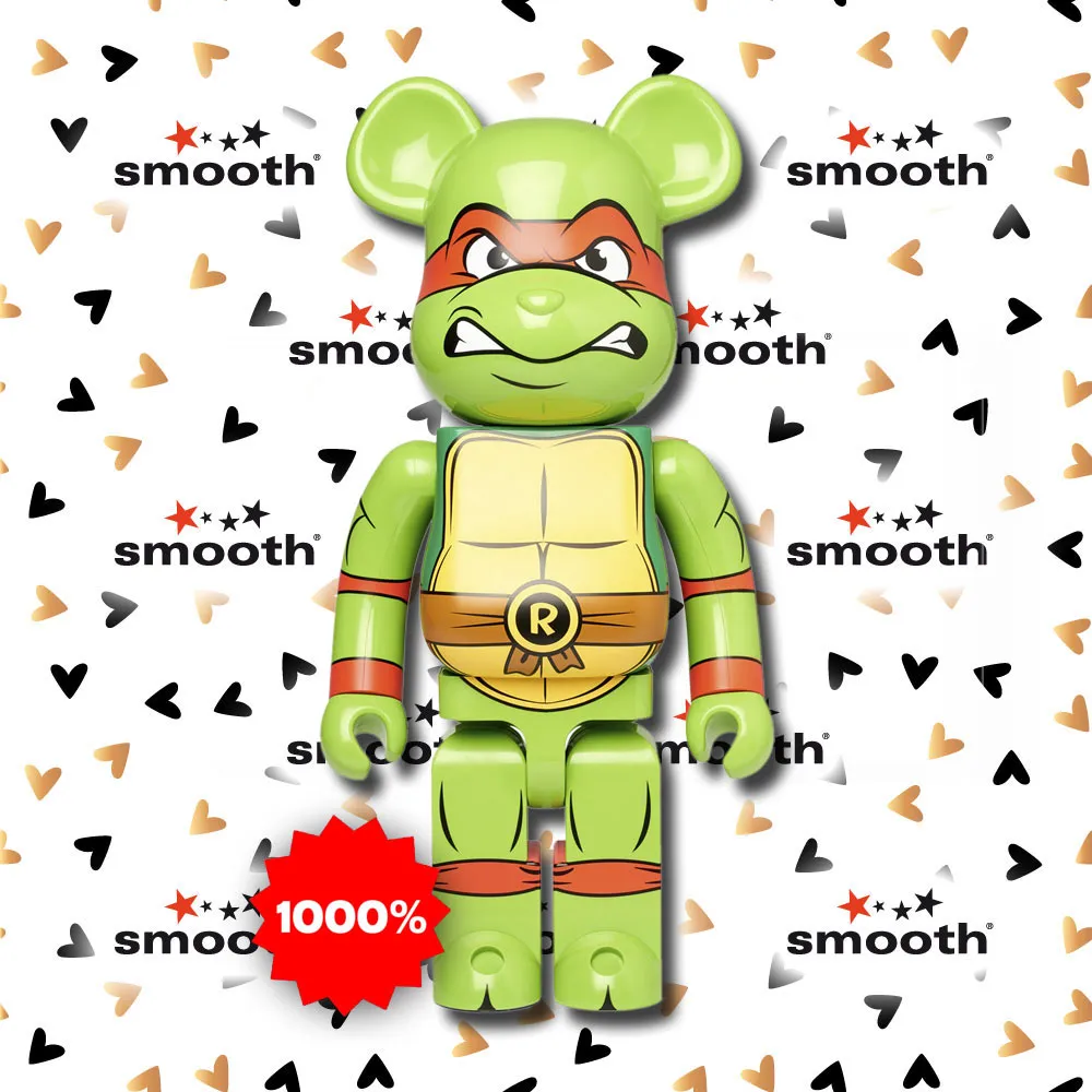 Medicom Toy Raphael Bearbrick 1000% Teenage Mutant Ninja Turtles Raffaello