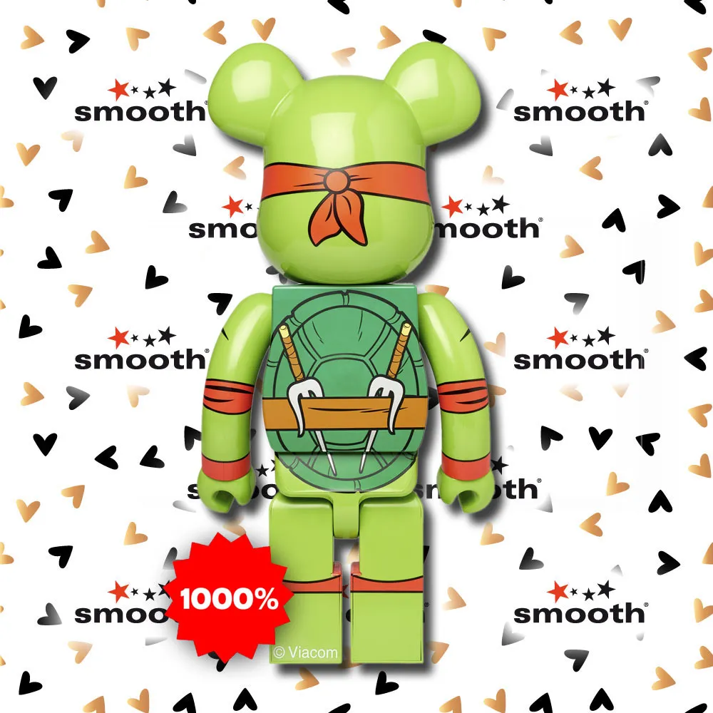 Medicom Toy Raphael Bearbrick 1000% Teenage Mutant Ninja Turtles Raffaello